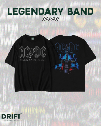 AC/DC Back in Black PWR UP Tour T-Shirt – Legendary Bands Series