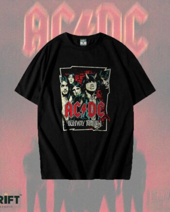 AC/DC Highway To Hell Drop Shoulder T-Shirt