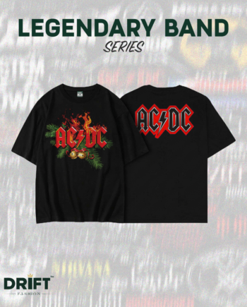 AC/DC Holidays T-Shirt – Premium Rock Band Graphic Tee | Legendary Bands Series