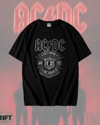 Drop Shoulder T-Shirt (AC DC)