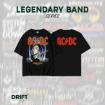 AC/DC Perth PWR UP Tour T-Shirt – Premium Rock Band Graphic Tee