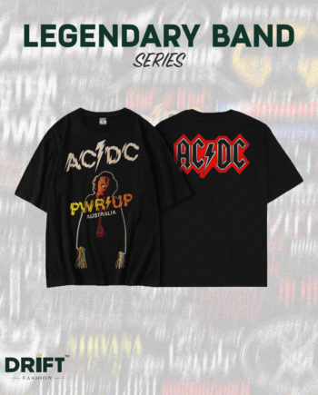 AC/DC Powerage PWR UP Tour T-Shirt – Premium Classic Rock Graphic Tee