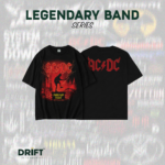 AC/DC PWR UP Tour Australia T-Shirt – Premium Rock Band Graphic Tee