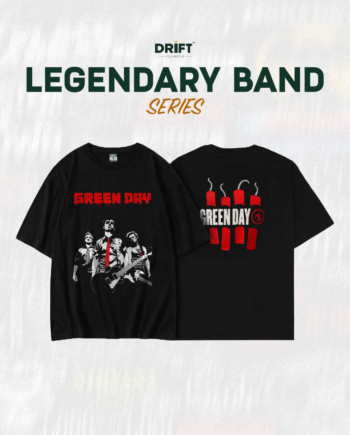 Green Day Red T-Shirt – Premium Punk Rock Band Graphic Tee