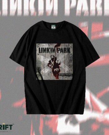 Linkin Park Hybrid Theory Drop Shoulder T-Shirt – Premium Band Graphic Tee