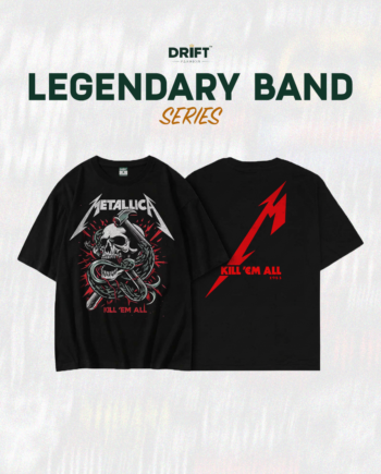 Metallica Kill ’Em All T-Shirt – Premium Thrash Metal Band Graphic Tee