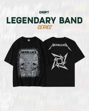 Metallica The Black Album T-Shirt – Premium Heavy Metal Graphic Tee