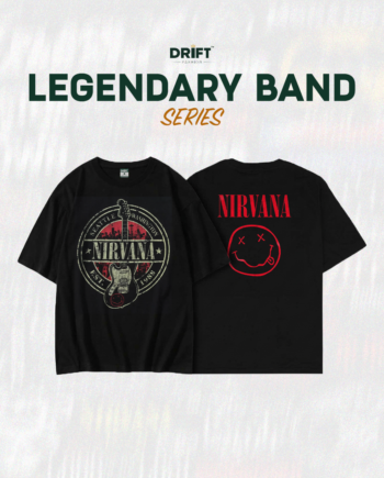 Nirvana Seattle Washington T-Shirt – Premium Grunge Rock Graphic Tee