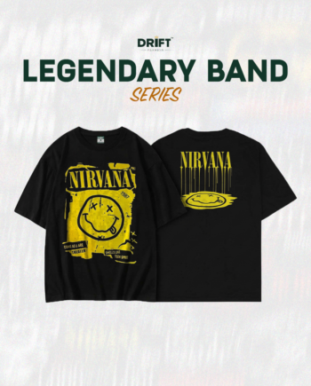 Nirvana Smells Like Teen Spirit T-Shirt – Premium Grunge Rock Graphic Tee