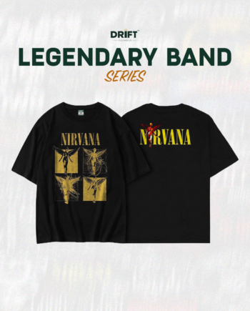Nirvana T-Shirt – Premium Grunge Rock Band Graphic Tee