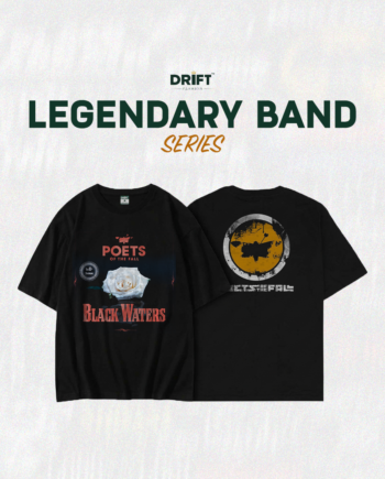 Poets of the Fall Black Waters T-Shirt – Premium Alternative Rock Graphic Tee
