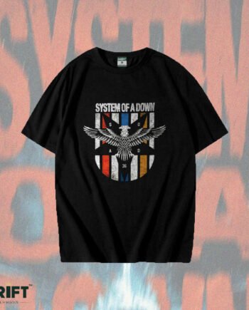 System of a Down Band Drop Shoulder T-Shirt